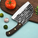 Cuchillo Tazaki Premium: Hoja con Dibujo de Acero Damasco para Chef