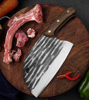 Cuchillo Tazaki Premium: Hoja con Dibujo de Acero Damasco para Chef